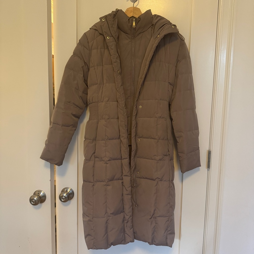 Cole Haan Women's Taupe Puffer Jacket size S
